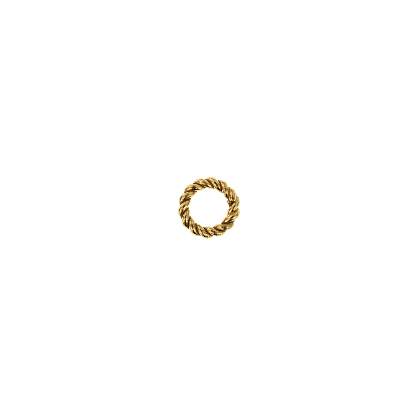 B378a Brass 5mm Twisted Ring