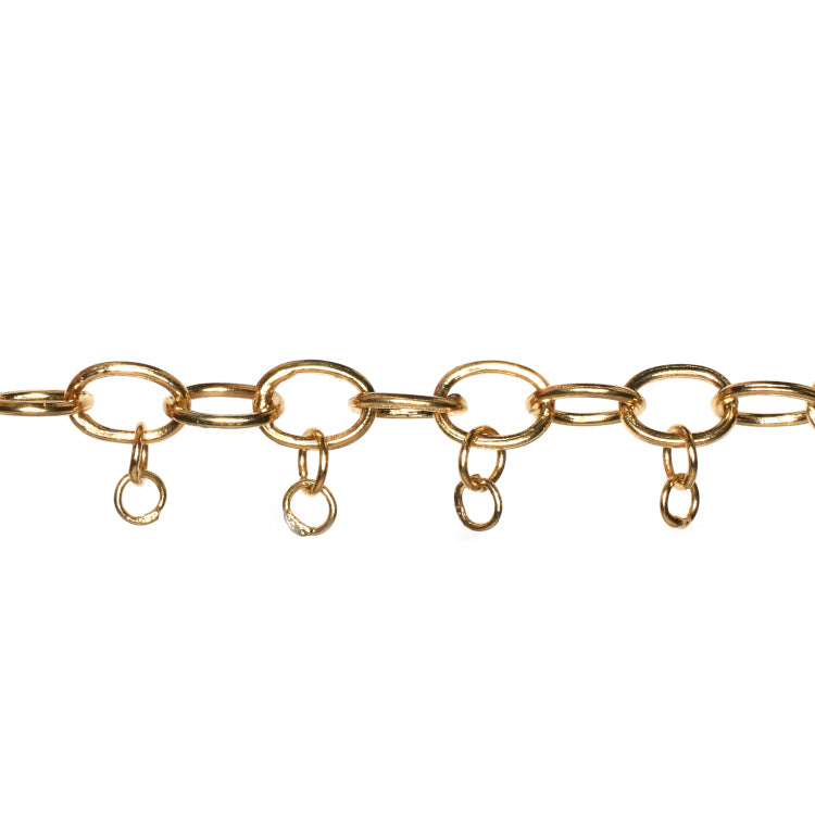 B840j Brass Chain per Foot