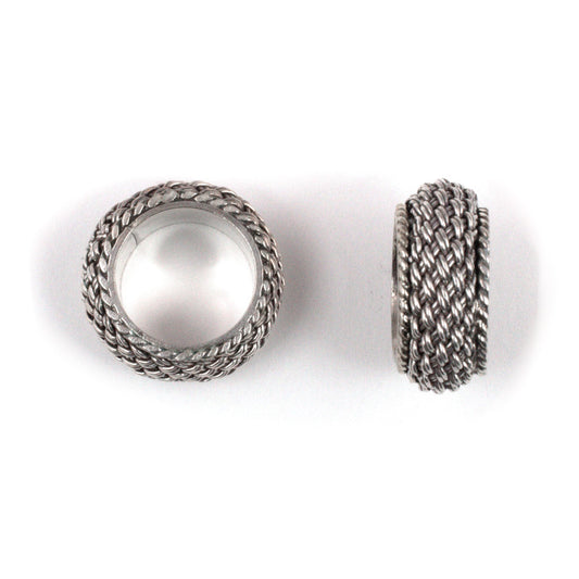 C234 Silver Woven Ring