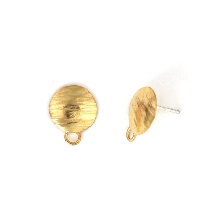 C1013 Brass Post Earring