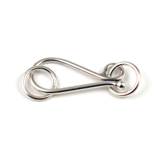 B642 Silver Hook Clasp