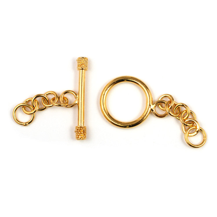 B914 Silver Toggle Clasp