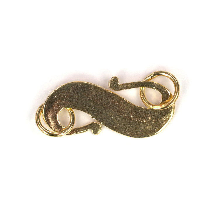 B1240 Brass S Clasp