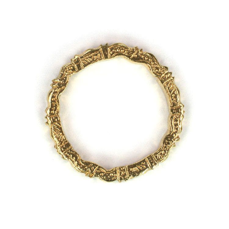 C599 Brass Tuareg Ring