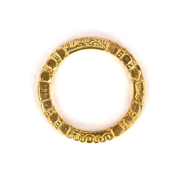 C600 Brass Tuareg Ring