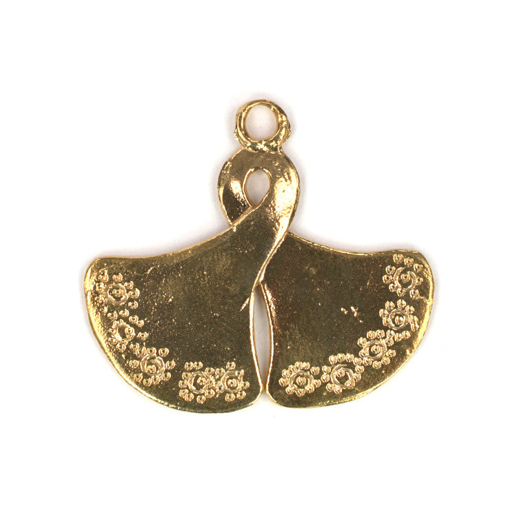 C667 Brass Sumba Charm