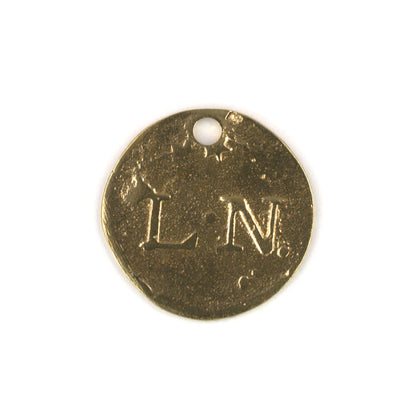 ADR113 Brass Java Coin Pendant
