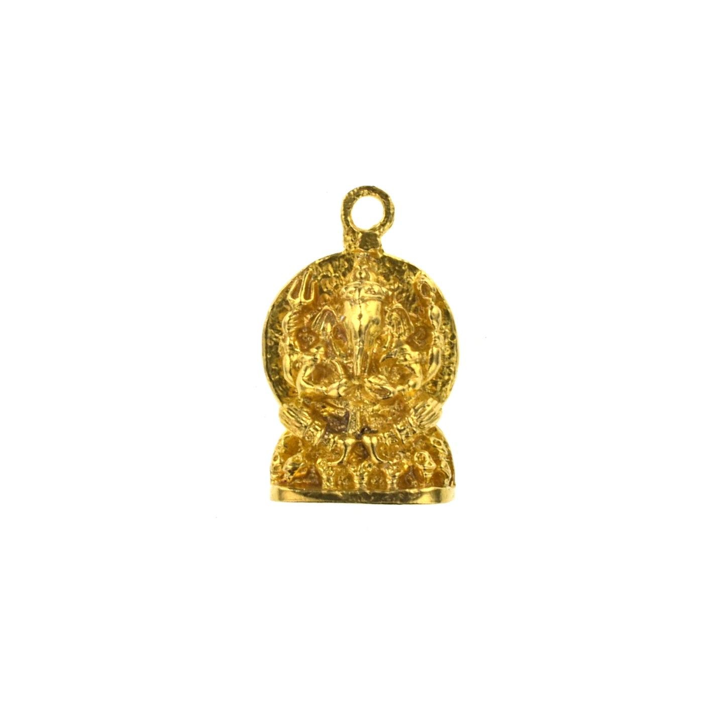 ADR330 Brass Ganesh Pendant