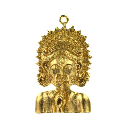 ADR340 Brass Dewi Sri Pendant