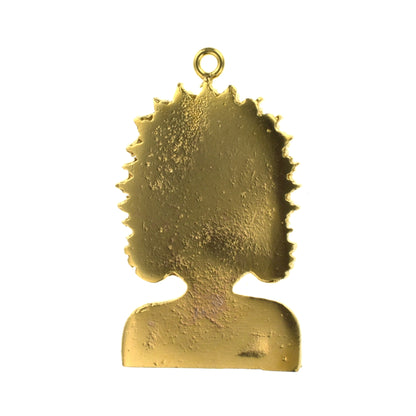 ADR340 Brass Dewi Sri Pendant