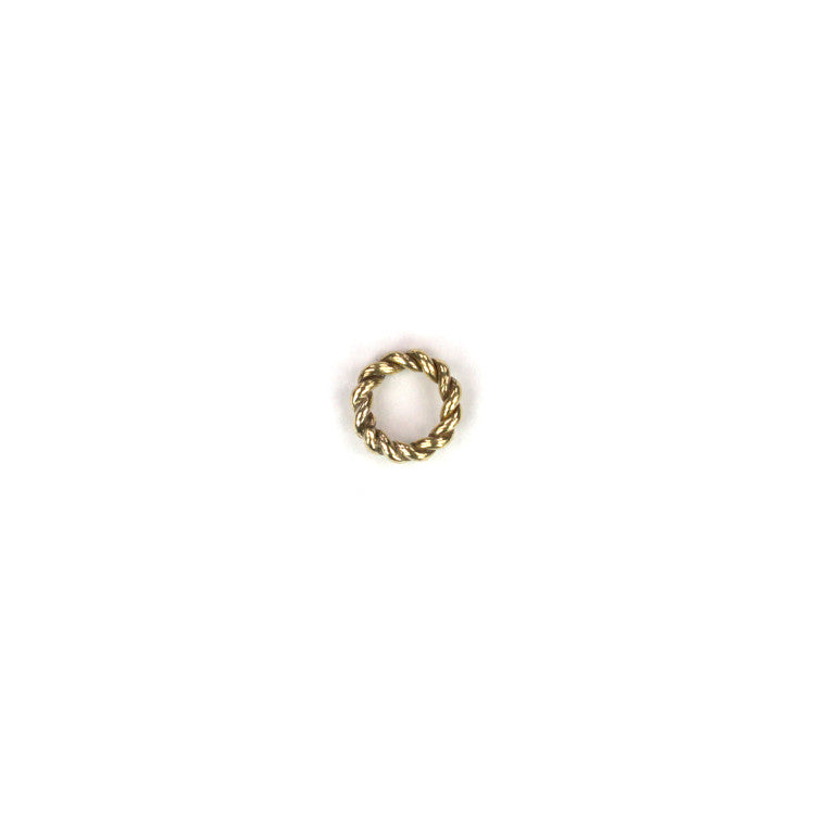 B378a Brass 5mm Twisted Ring