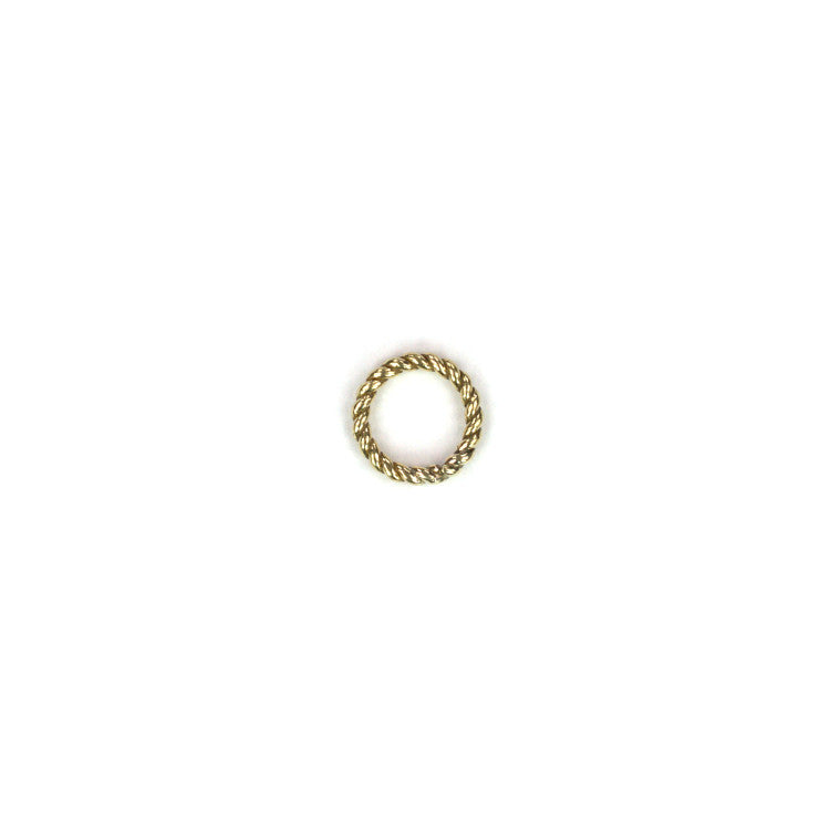 B378b Brass 6mm Twisted Ring