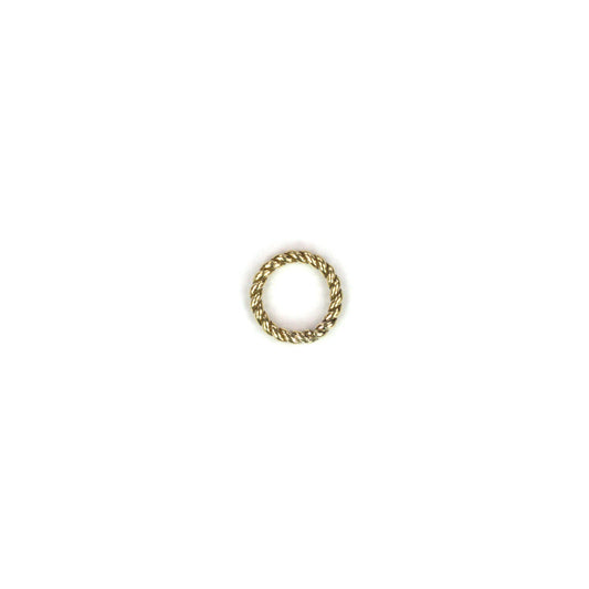 B378b Brass 6mm Twisted Ring