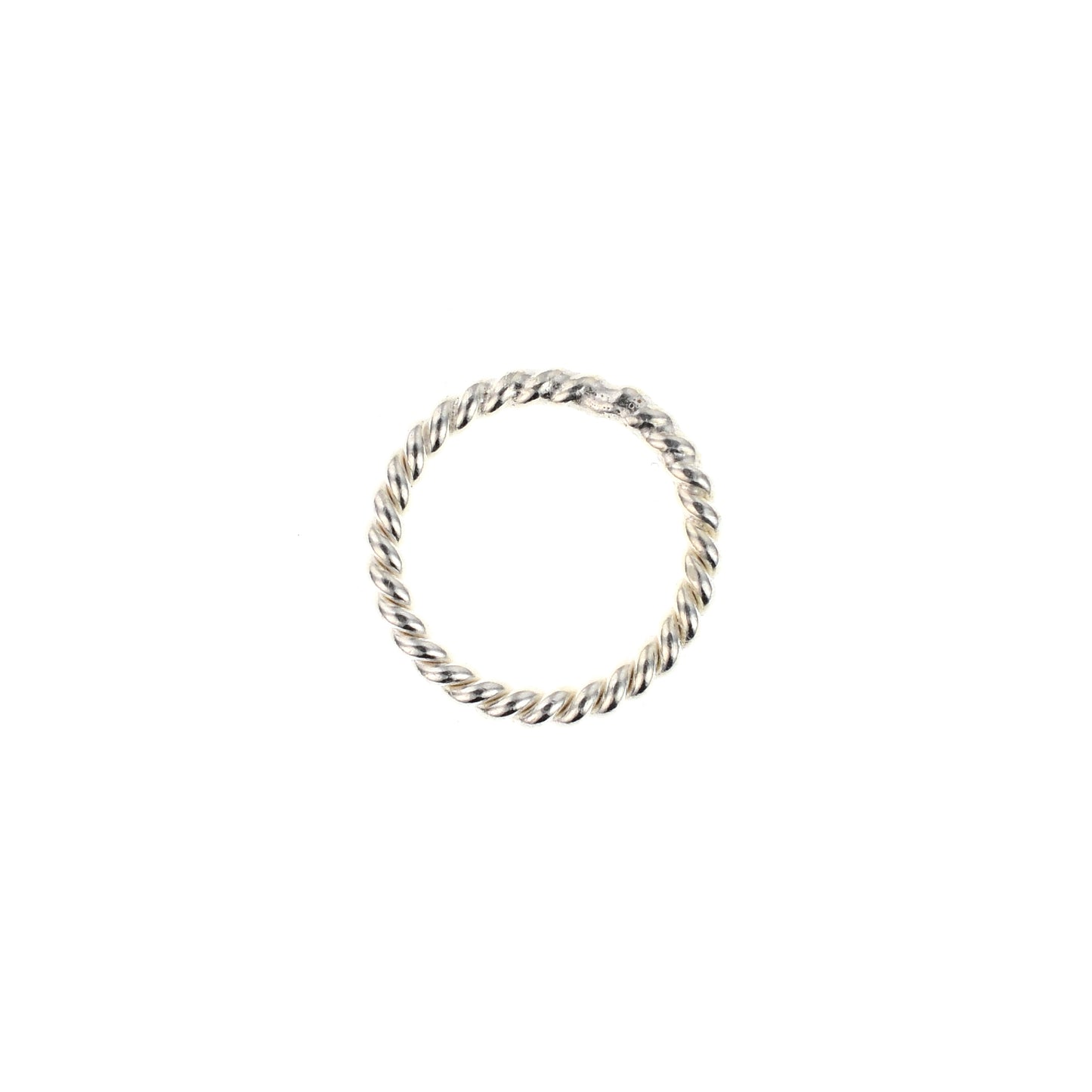 B379c 11mm Brass Twisted Ring
