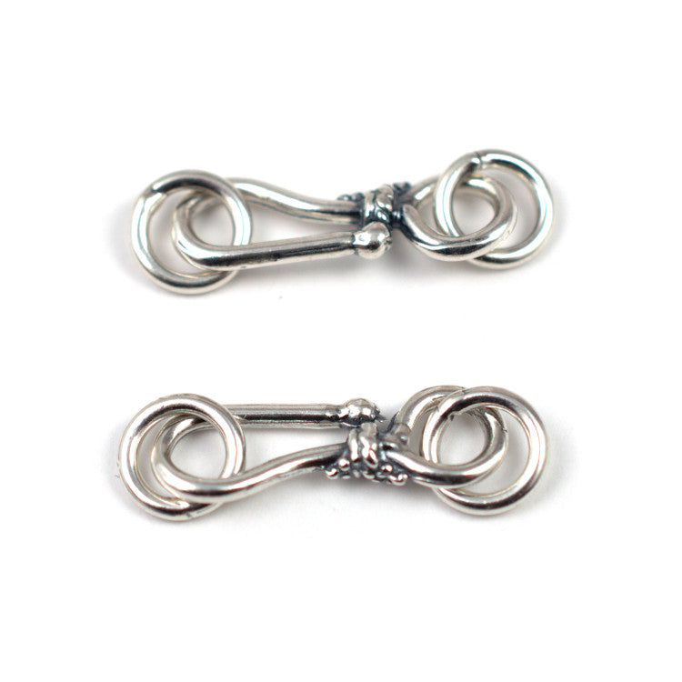B511 Silver Hook Clasp