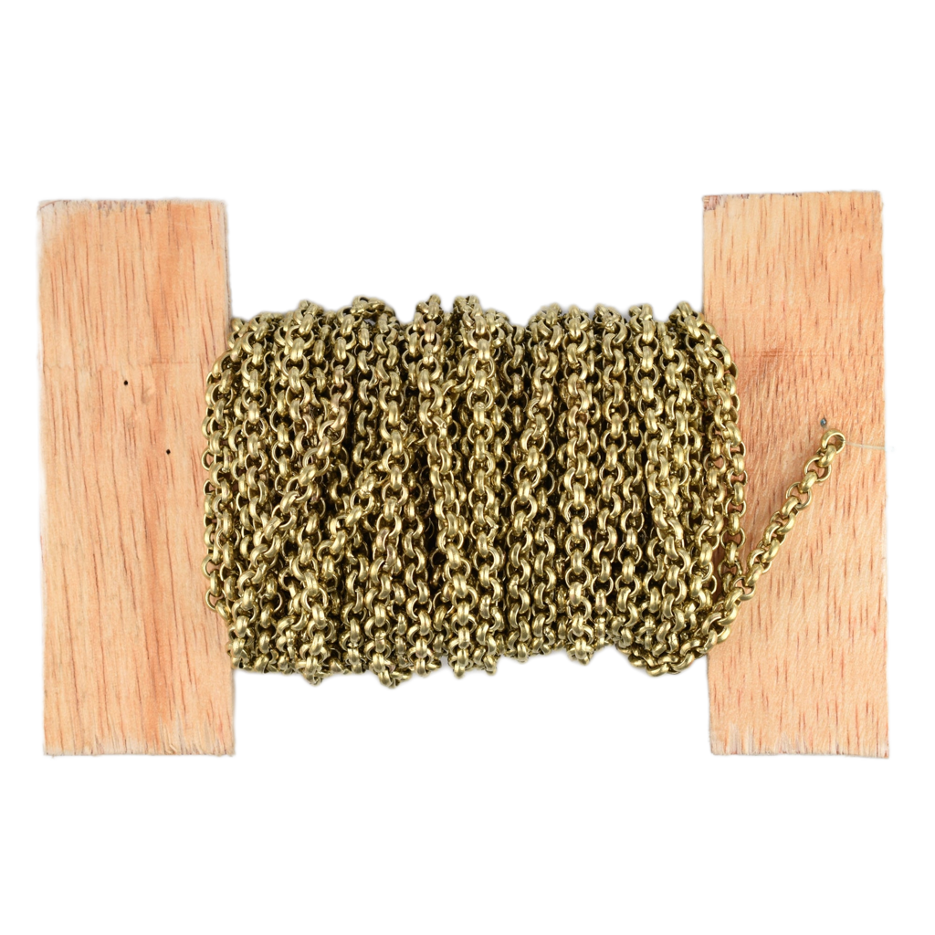 B840o Brass Chain per Roll (25ft)