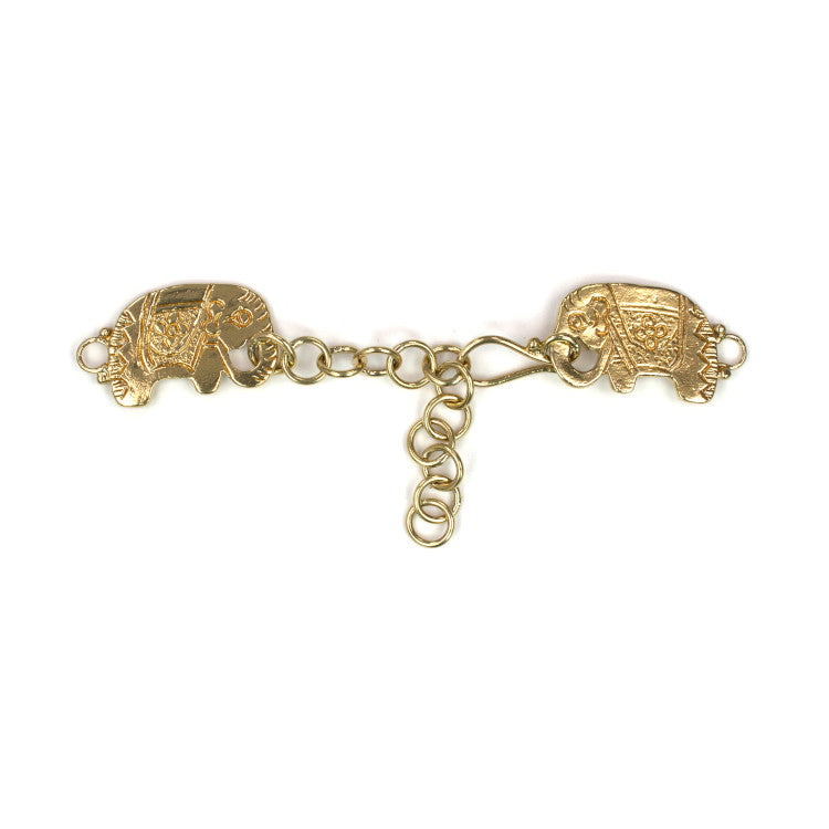B1062 Brass Elephant Hook Clasp