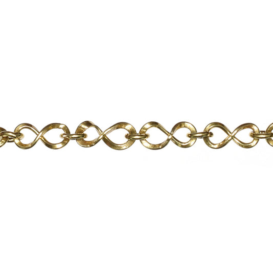 C123d Brass Chain per Foot