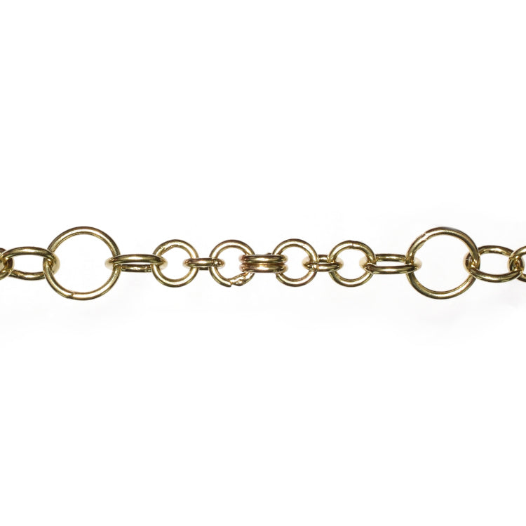 C181 Brass Chain per Foot