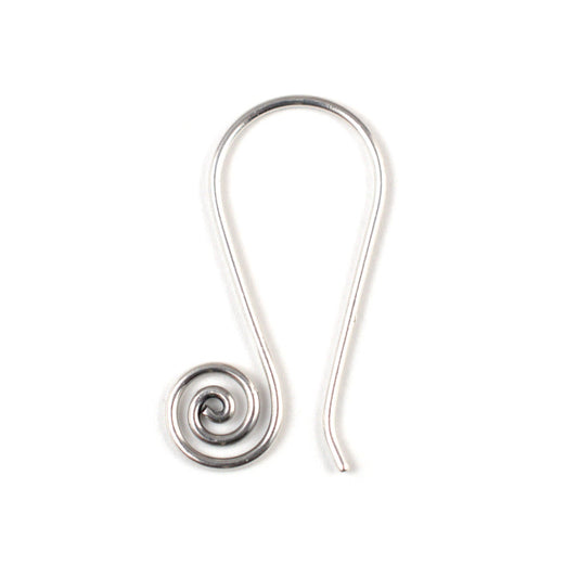 C215 Silver Wire Earring