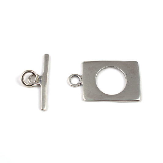 C241 Silver Toggle Clasp