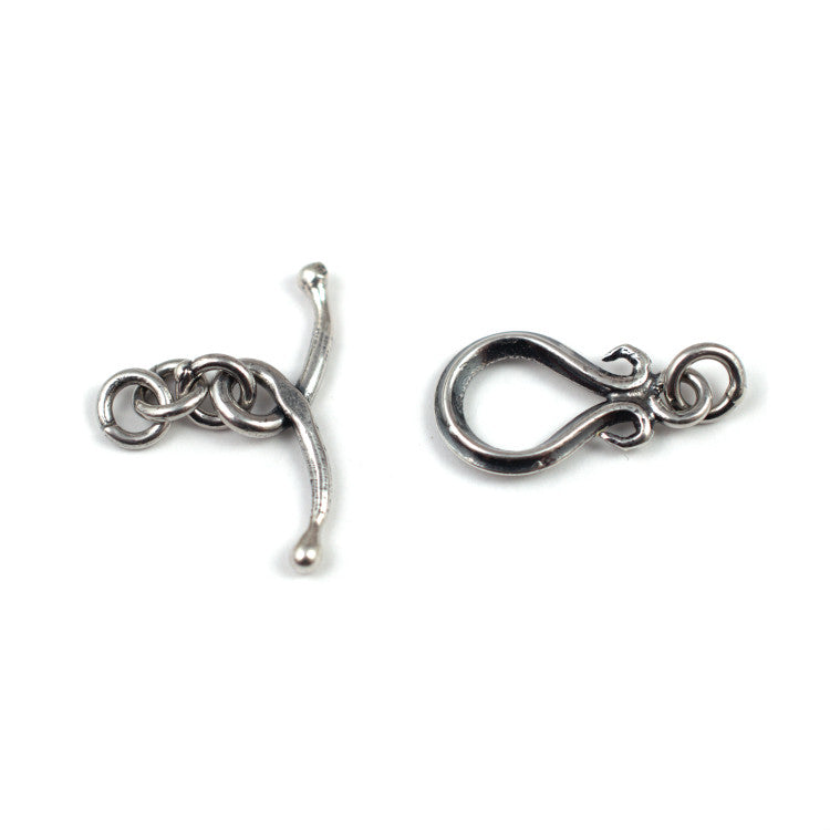 C310 Silver Toggle Clasp