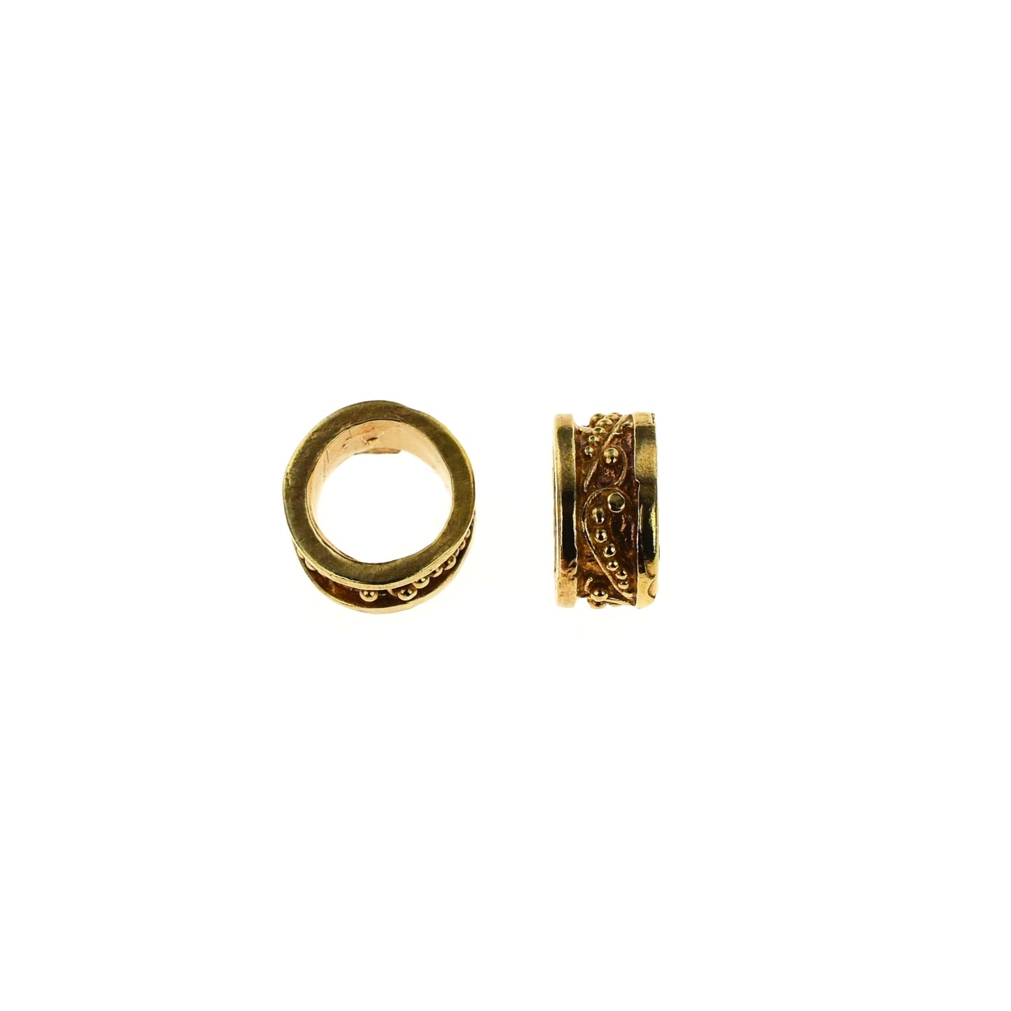C405 Brass Barrel Bead