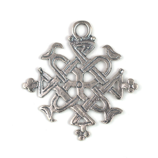 C567 Silver Ethiopian Lalibela Charm