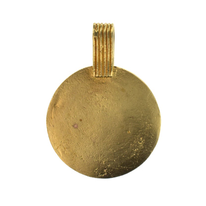 C569 Brass Berber Spiral Pendant