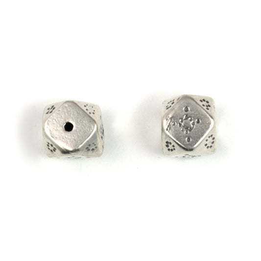 C573 Silver Berber Bead