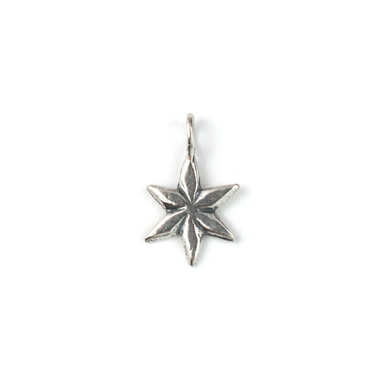 C658 Silver Star Charm