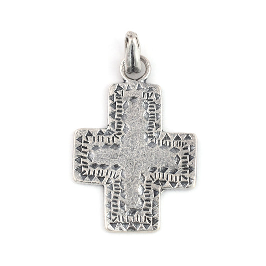 C685 Silver Cross Charm