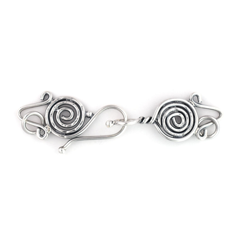 C733 Silver Hook Clasp