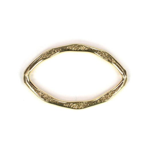 C937 Hammered Brass Ring