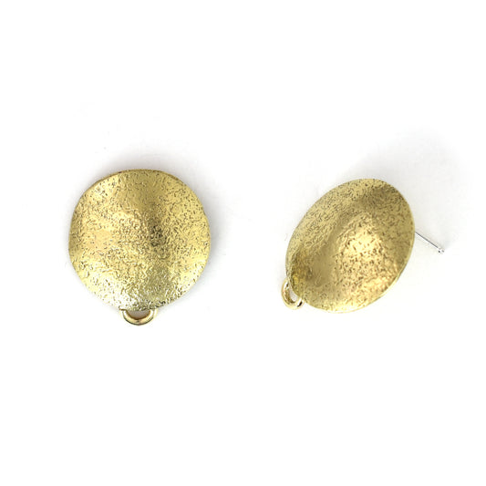 C1032 Brass Post Earring
