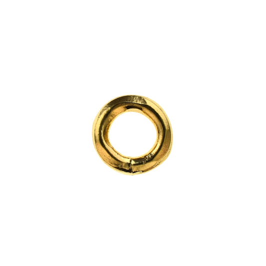 C1073a 13mm Brass Closed Jump Ring