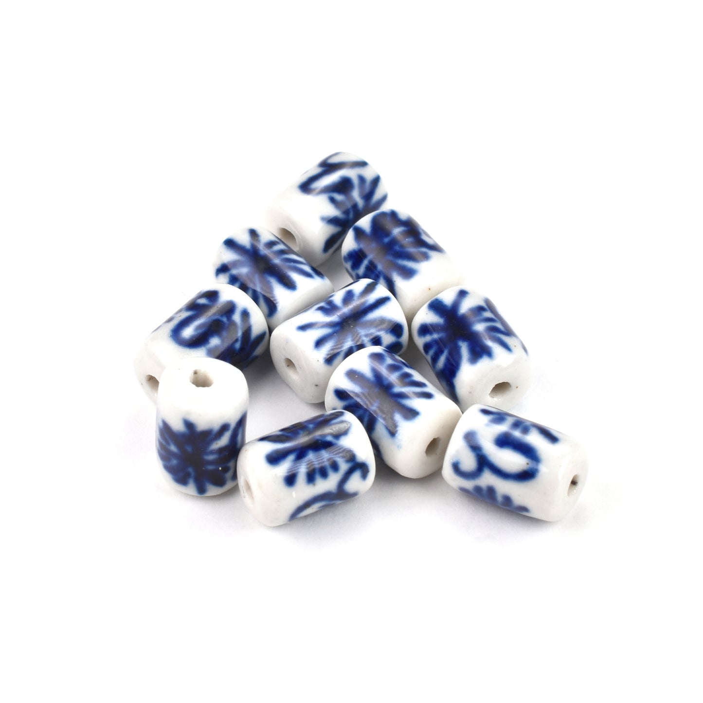 CHP1017 7x10mm Porcelain Cylinder Bead