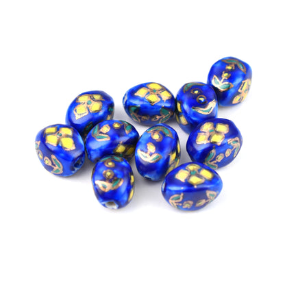 CHP1402 9x12mm Porcelain Oval Bead