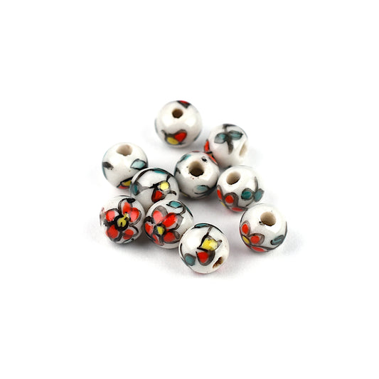 CHP1409 5mm Porcelain Bead