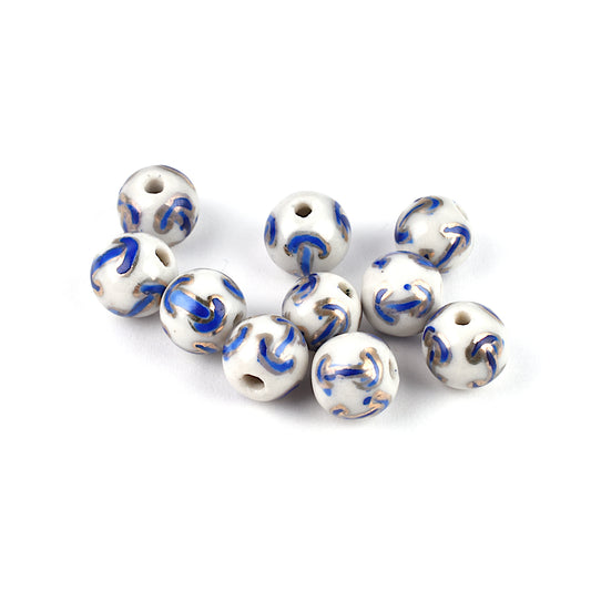 CHP1412 8mm Porcelain Bead