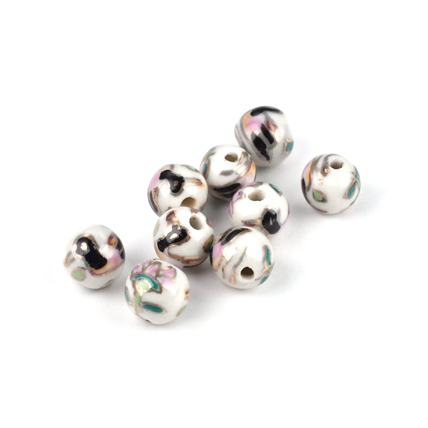 CHP1416 9mm Porcelain Bead