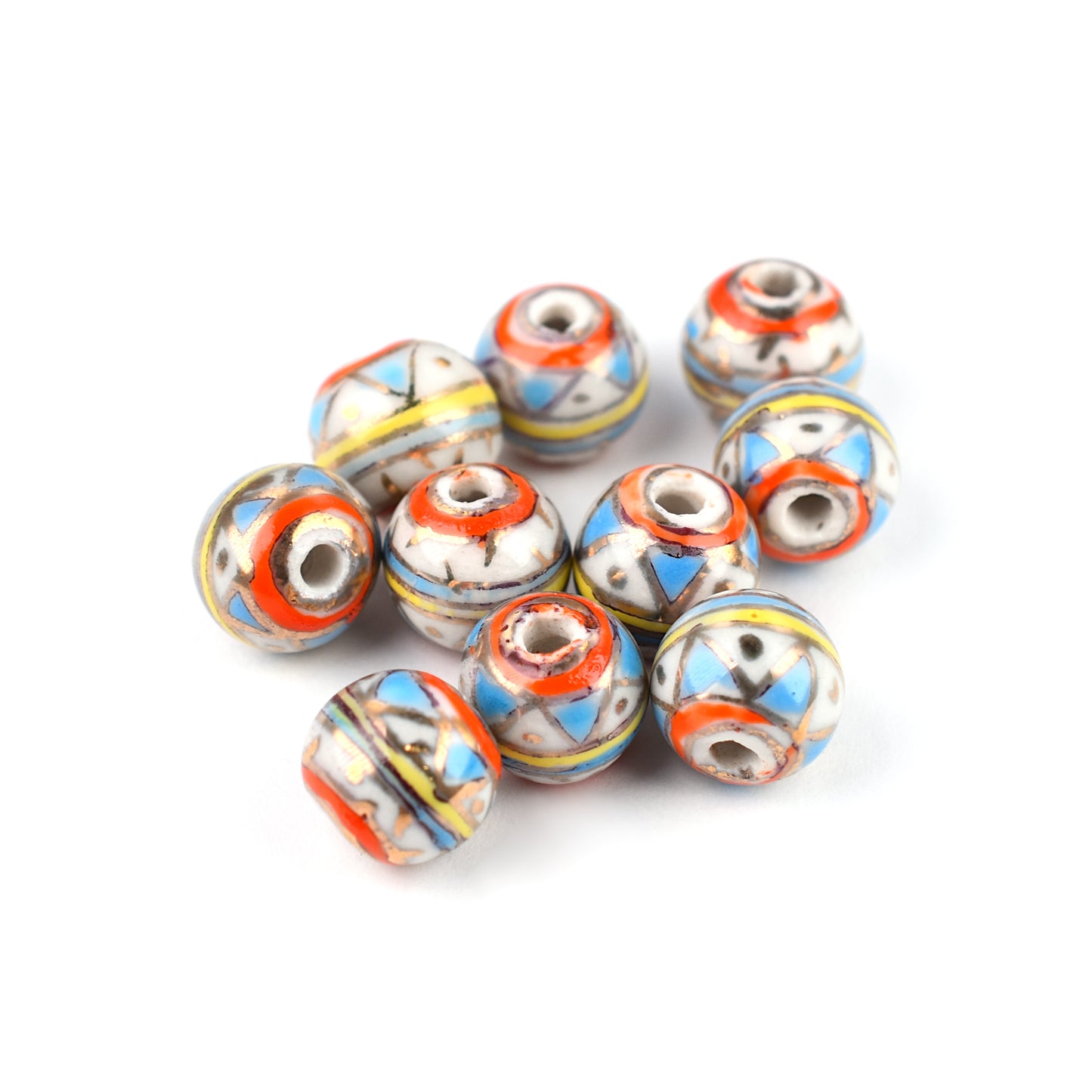 CHP1421 10mm Porcelain Bead