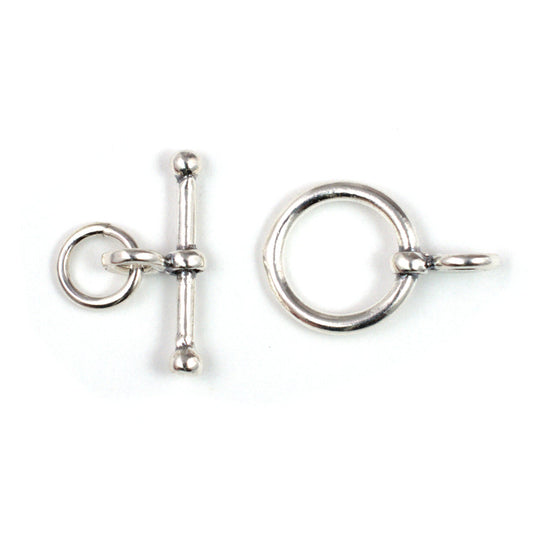 C118 Silver Toggle Clasp