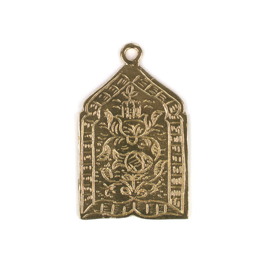 C565 Brass Berber Charm