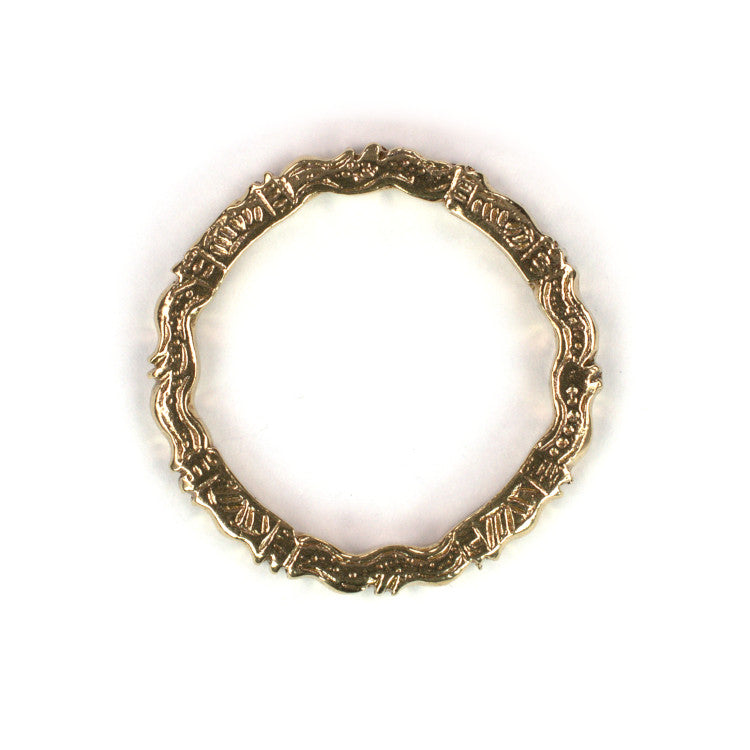 C599 Brass Tuareg Ring