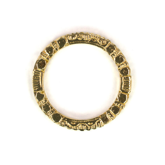 C600 Brass Tuareg Ring