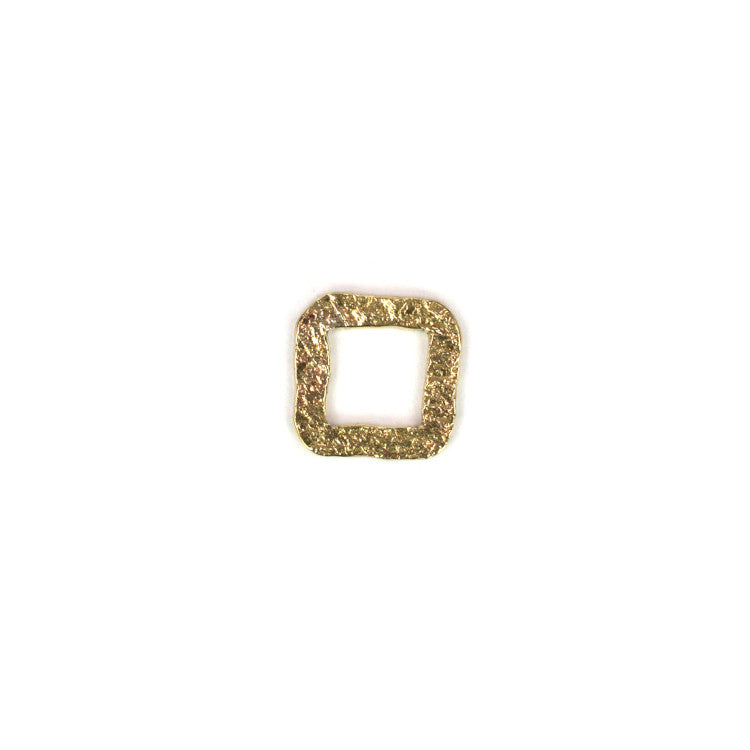 C1061b 8.5mm Textured Brass Jump Ring