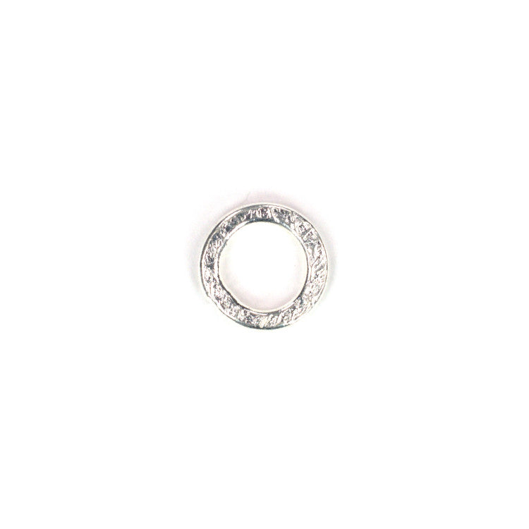 C1082a 9mm Textured Brass Jump Ring